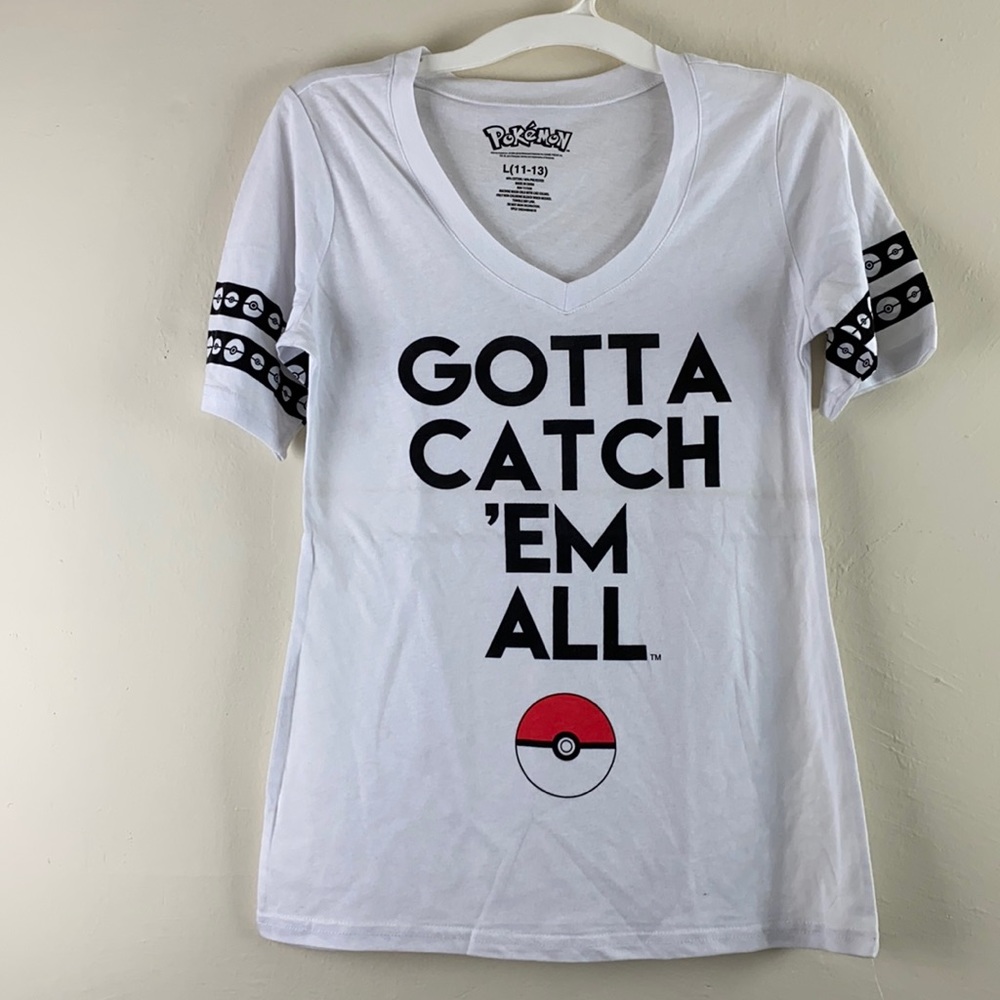 NWOT Pokémon Top Gotta Catch ‘Em All Shirt